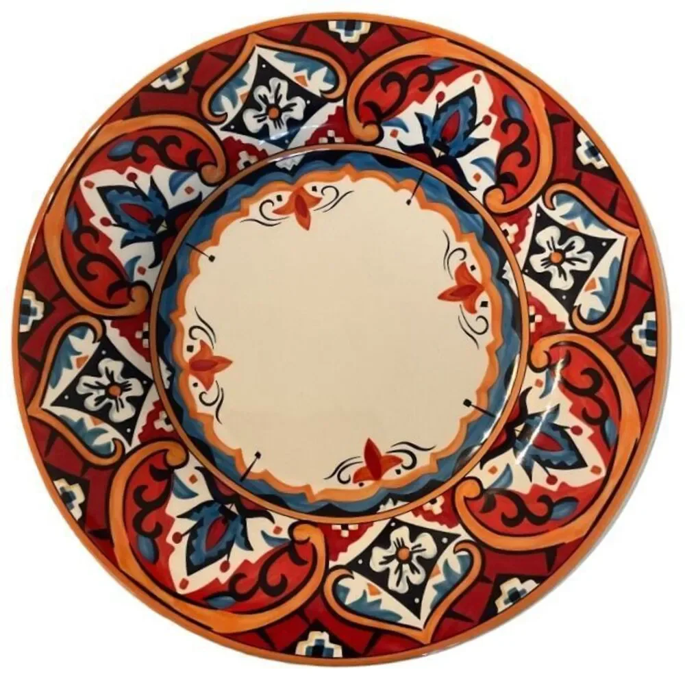 Pier 1 Imports Karina Tile Handcrafted Earthenware Moroccan Design‎ 11